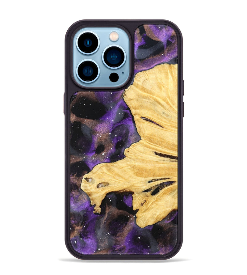 iPhone 14 Pro Max Wood Phone Case - Obie (Cosmos, 825343)