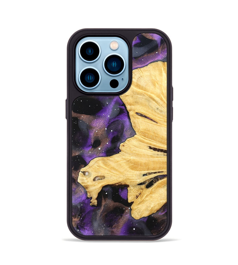 iPhone 14 Pro Wood Phone Case - Obie (Cosmos, 825343)