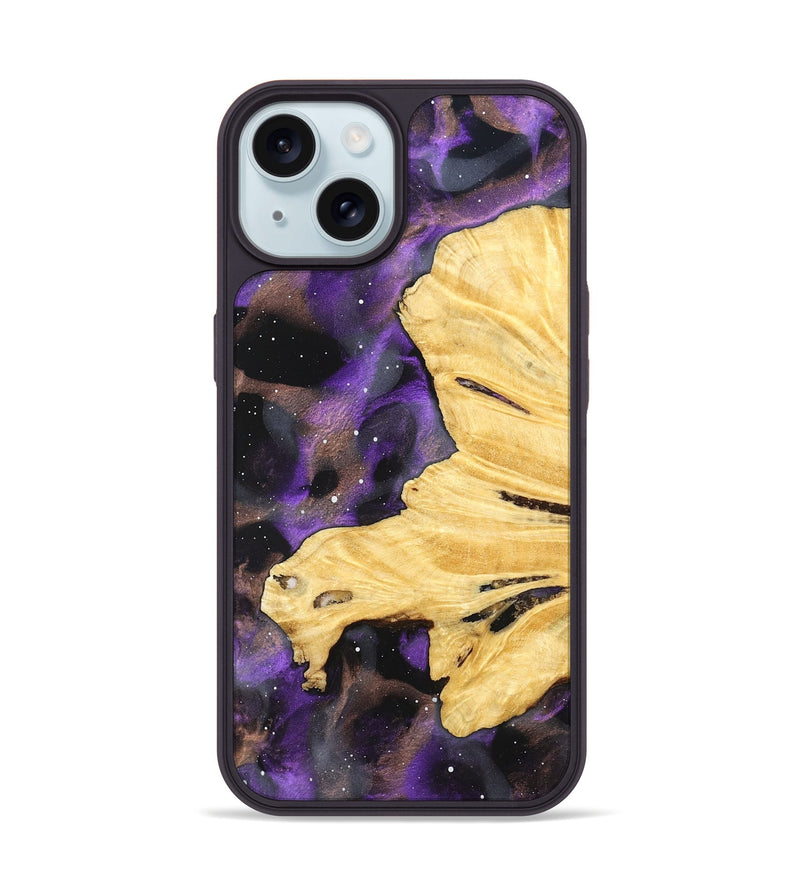 iPhone 15 Wood Phone Case - Obie (Cosmos, 825343)