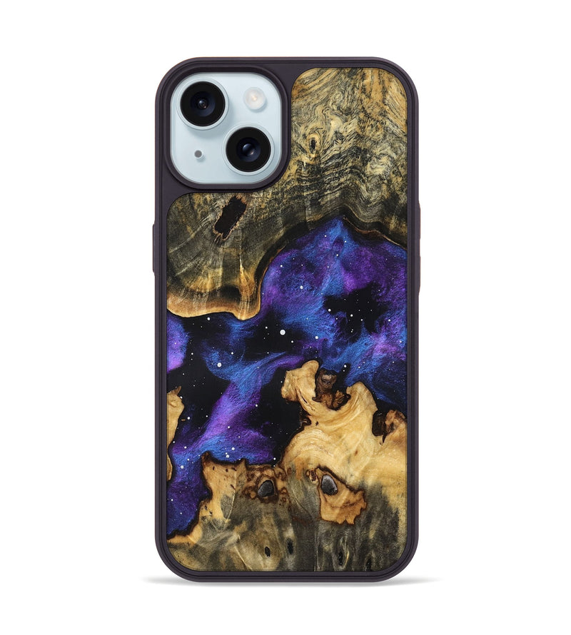 iPhone 15 Wood Phone Case - Vince (Cosmos, 825344)