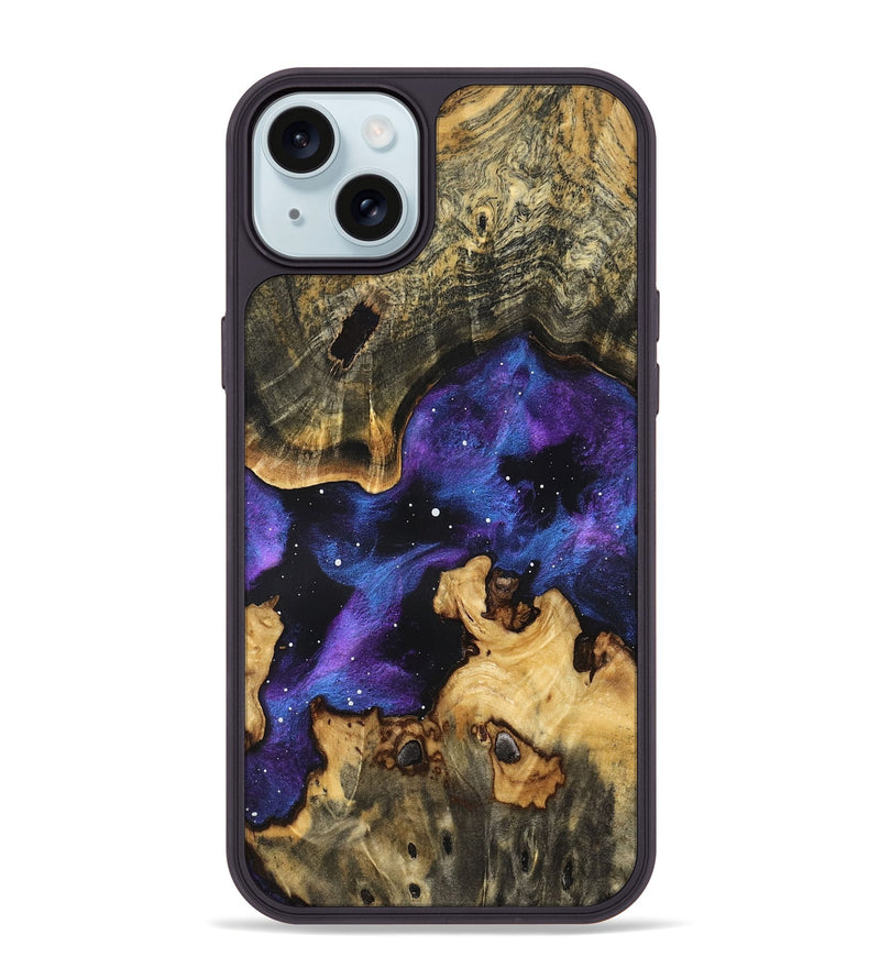 iPhone 15 Plus Wood Phone Case - Vince (Cosmos, 825344)