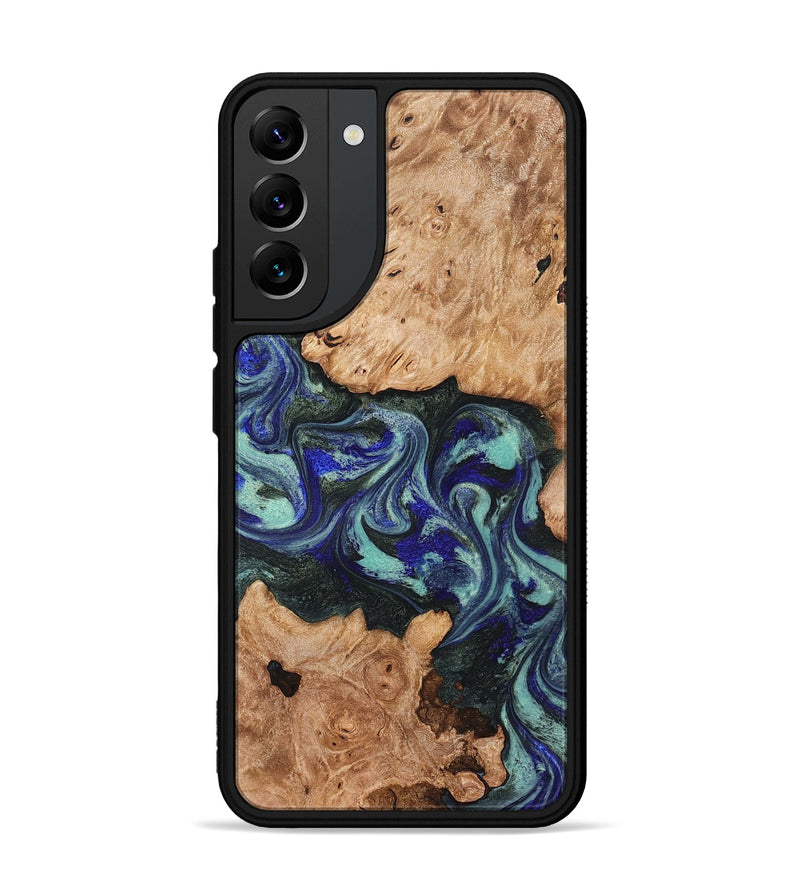 Galaxy S22 Plus Wood Phone Case - Zendaya (Green, 825345)