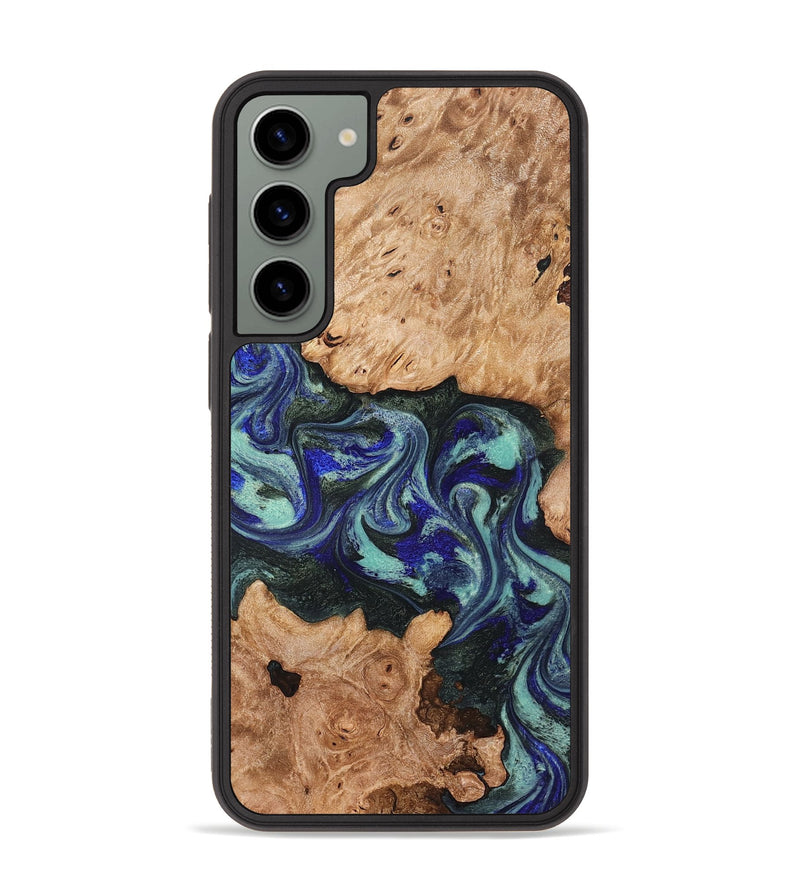 Galaxy S23 Plus Wood Phone Case - Zendaya (Green, 825345)