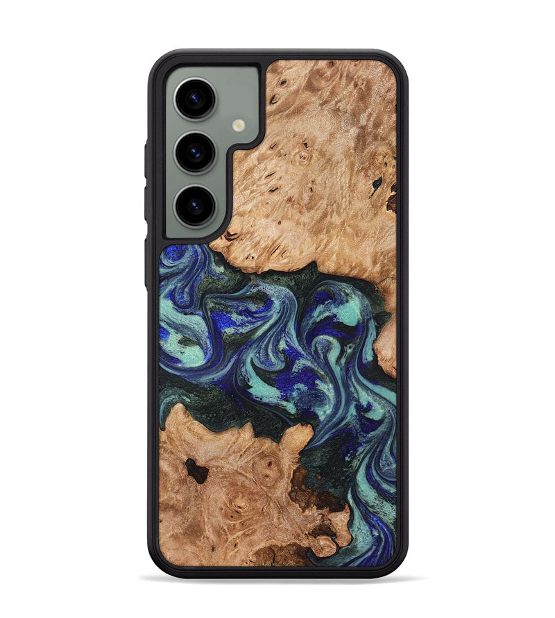 Galaxy S24 Plus Wood Phone Case - Zendaya (Green, 825345)