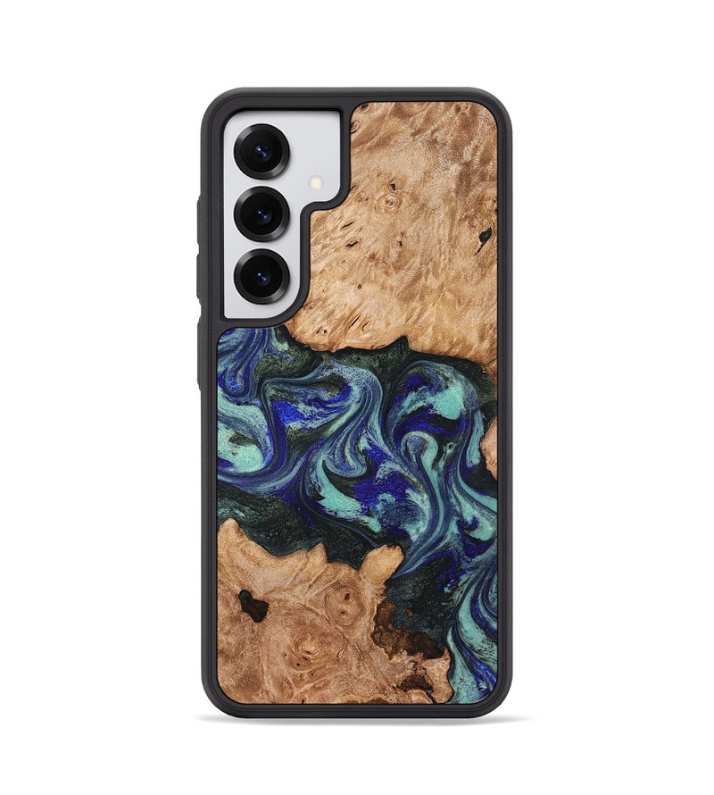 Galaxy S25 Wood Phone Case - Zendaya (Green, 825345)