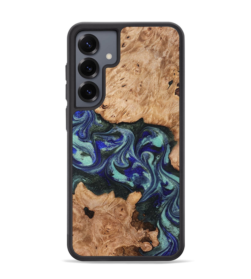 Galaxy S25 Plus Wood Phone Case - Zendaya (Green, 825345)