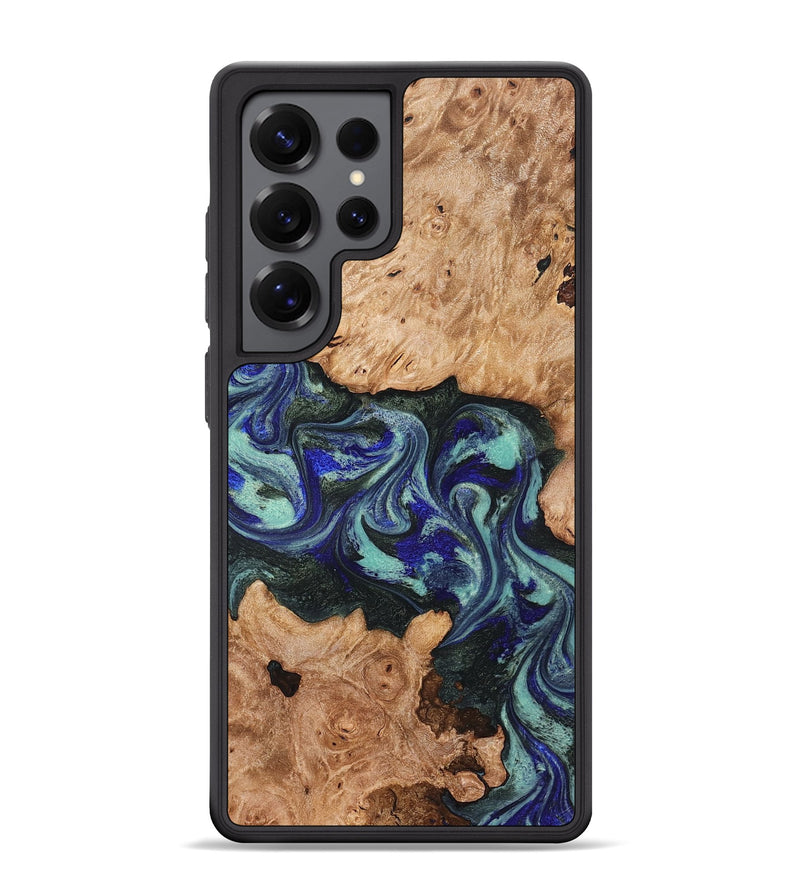 Galaxy S25 Ultra Wood Phone Case - Zendaya (Green, 825345)