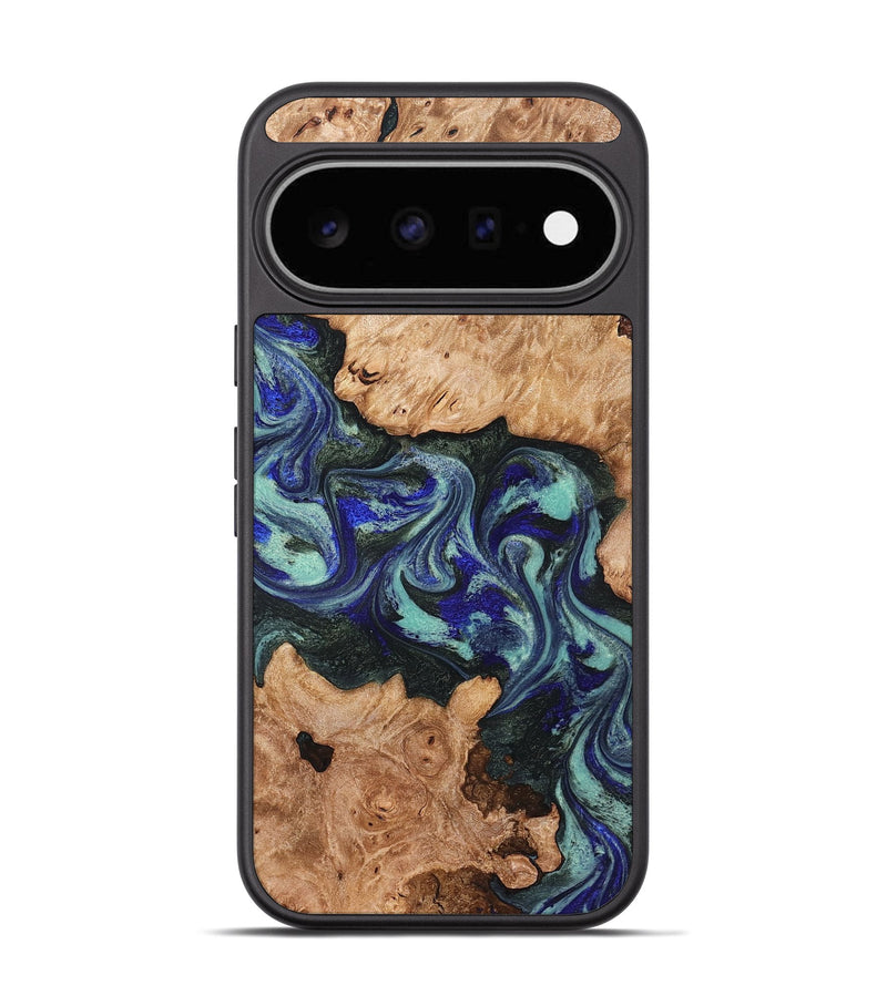 Pixel 11 Wood Phone Case - Zendaya (Green, 825345)