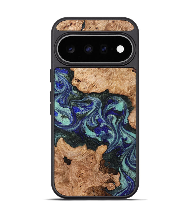 Pixel 11 Pro Wood Phone Case - Zendaya (Green, 825345)