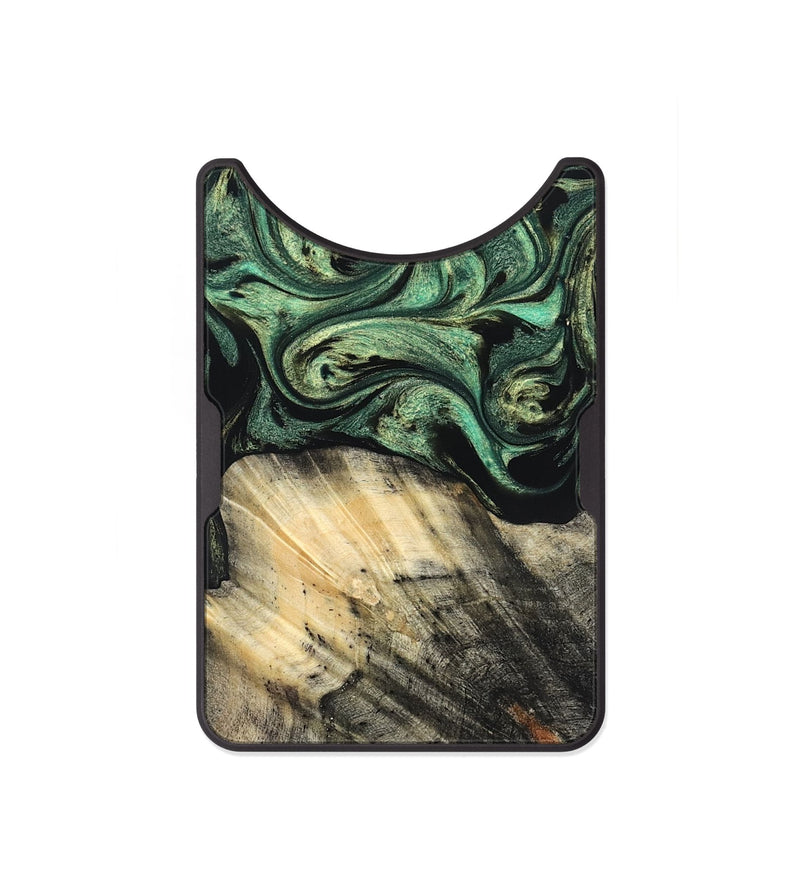 Alloy Wood Wallet - Mandy (Green, 825346)