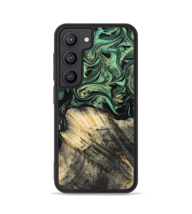 Galaxy S23 Wood Phone Case - Mandy (Green, 825346)