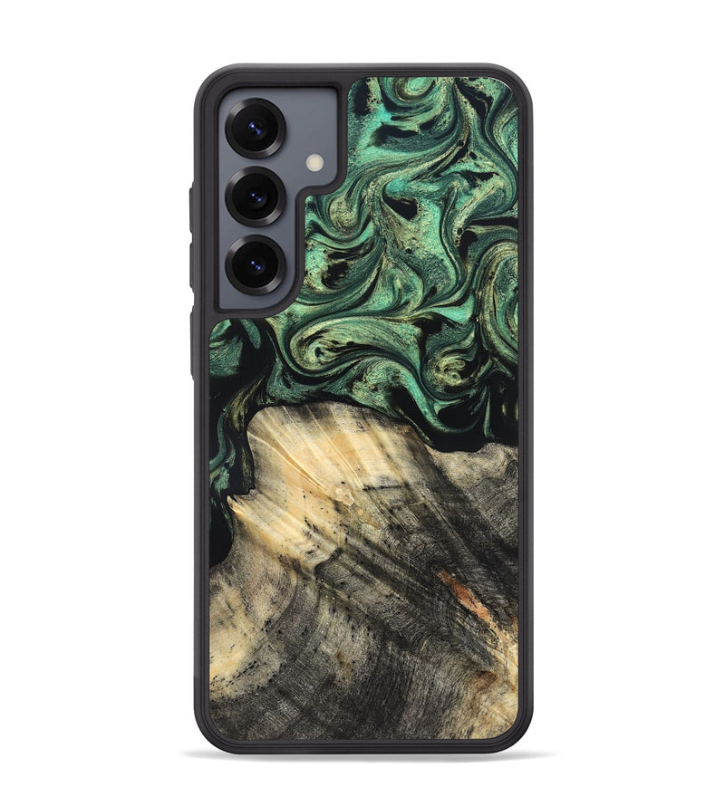 Galaxy S25 Plus Wood Phone Case - Mandy (Green, 825346)