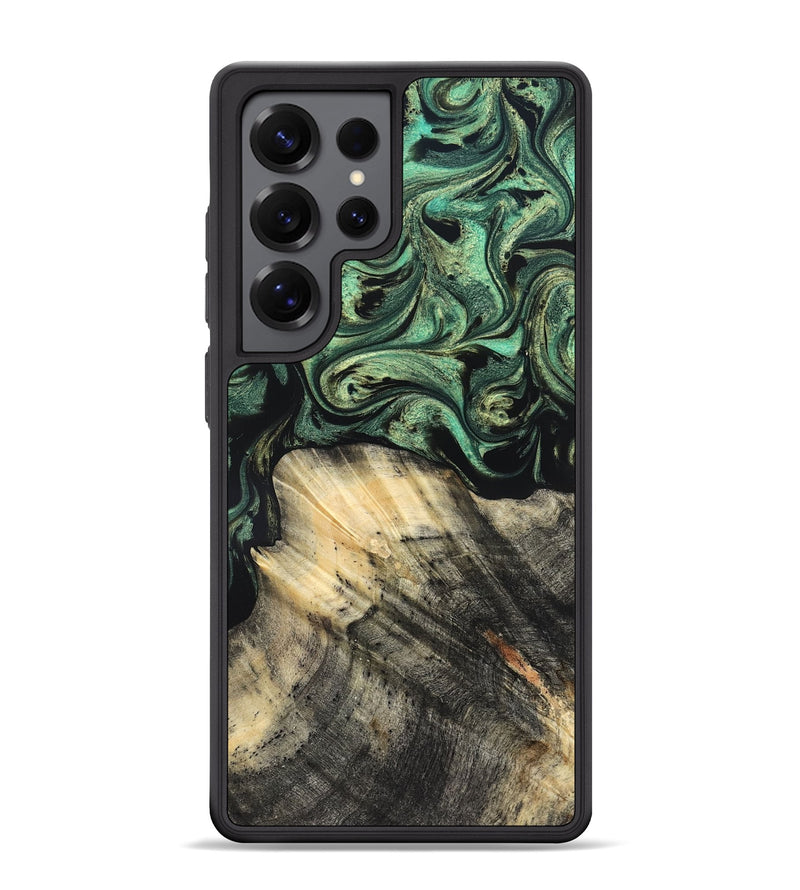Galaxy S25 Ultra Wood Phone Case - Mandy (Green, 825346)