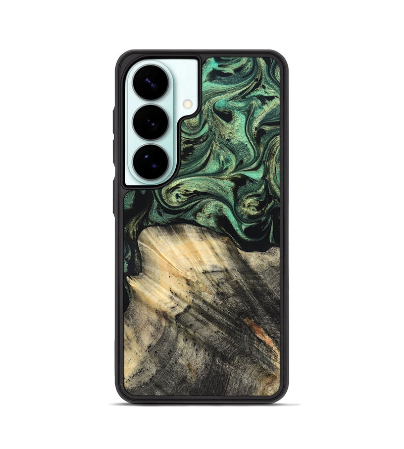 Galaxy S26 Wood Phone Case - Mandy (Green, 825346)