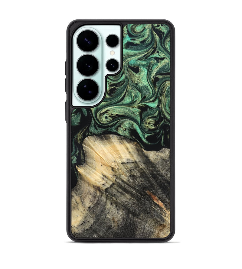 Galaxy S26 Ultra Wood Phone Case - Mandy (Green, 825346)