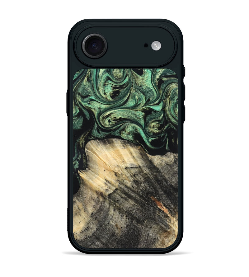 iPhone 17 Air Wood Phone Case - Mandy (Green, 825346)