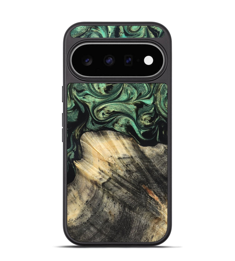 Pixel 11 Wood Phone Case - Mandy (Green, 825346)