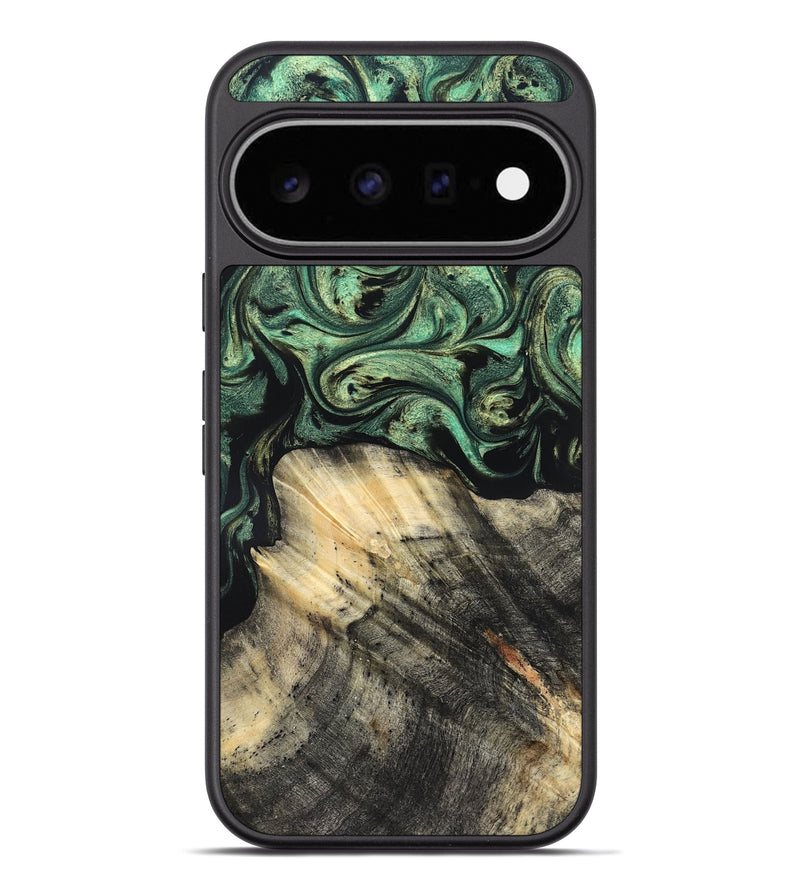 Pixel 11 Pro XL Wood Phone Case - Mandy (Green, 825346)
