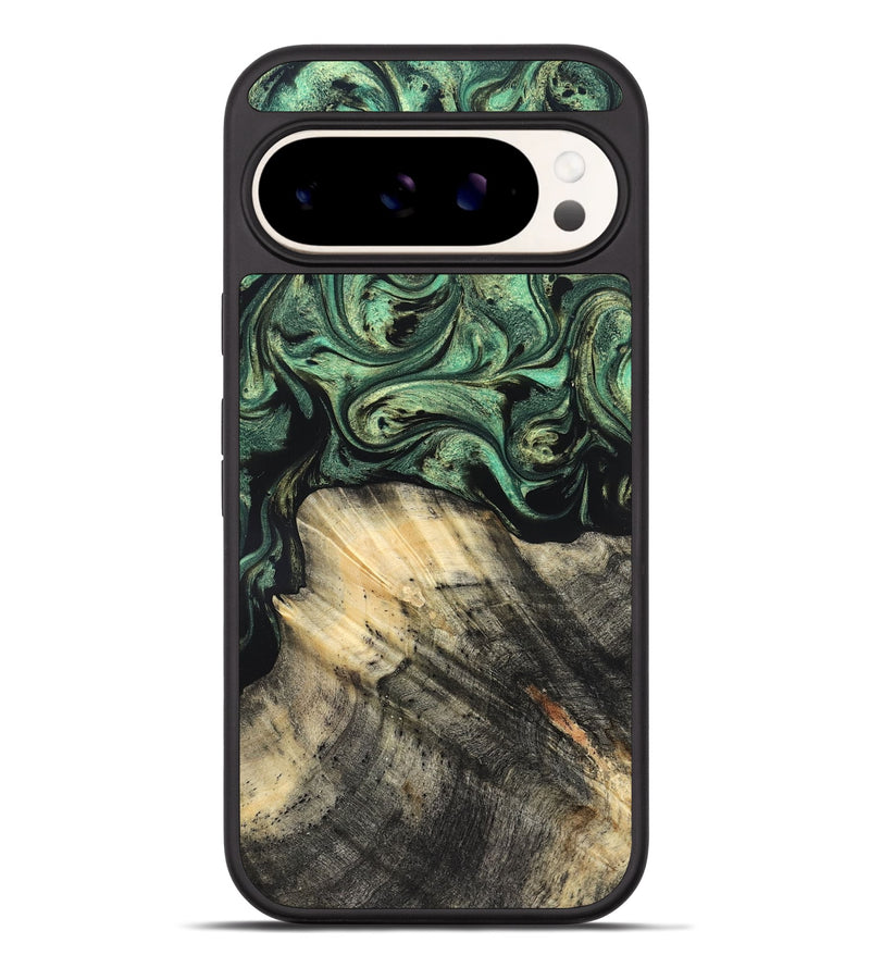 Pixel 9 Pro XL Wood Phone Case - Mandy (Green, 825346)