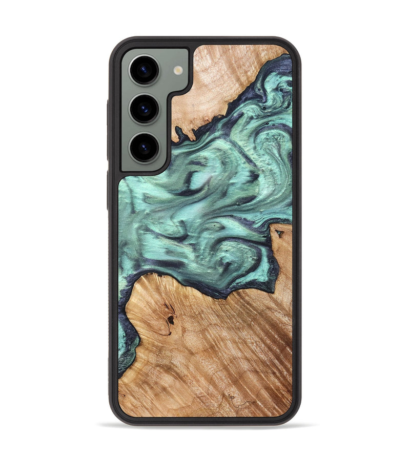 Galaxy S23 Plus Wood Phone Case - Madelyn (Green, 825347)