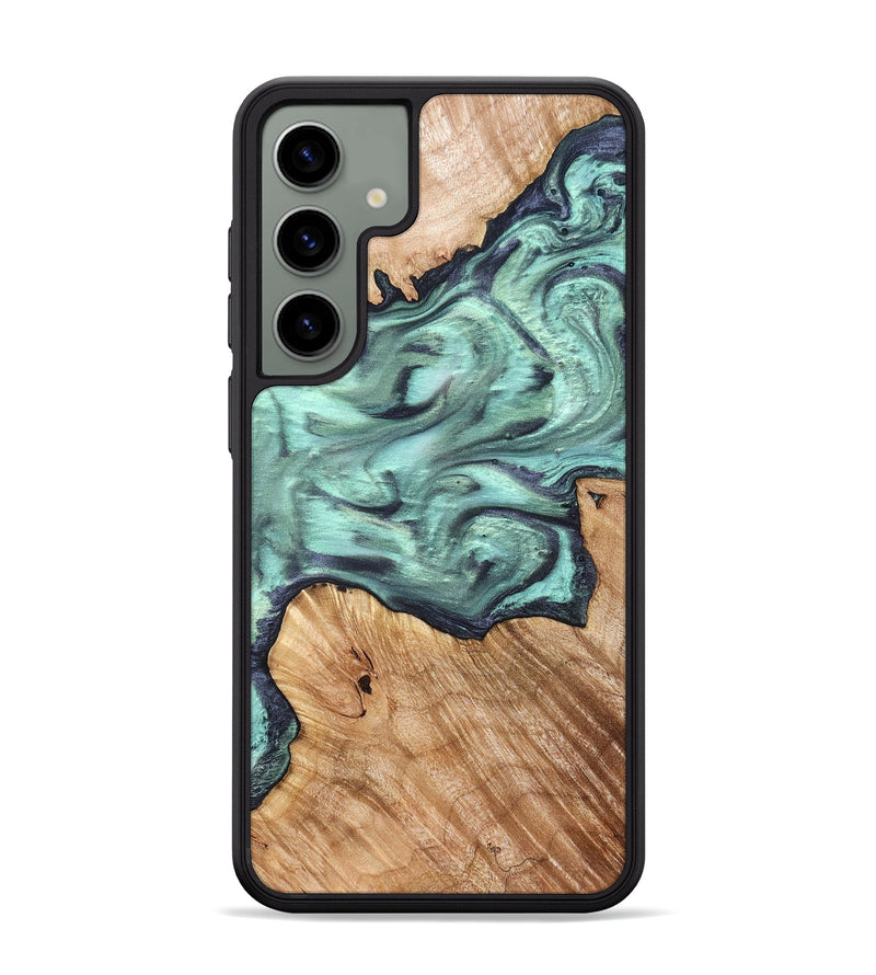 Galaxy S24 Plus Wood Phone Case - Madelyn (Green, 825347)