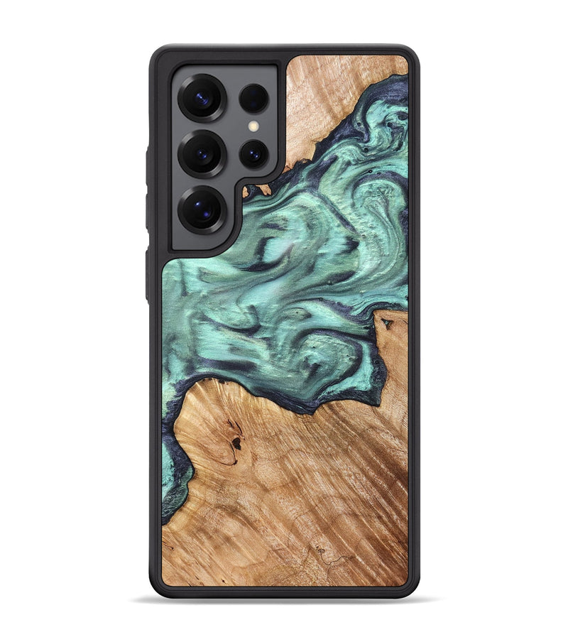 Galaxy S25 Ultra Wood Phone Case - Madelyn (Green, 825347)