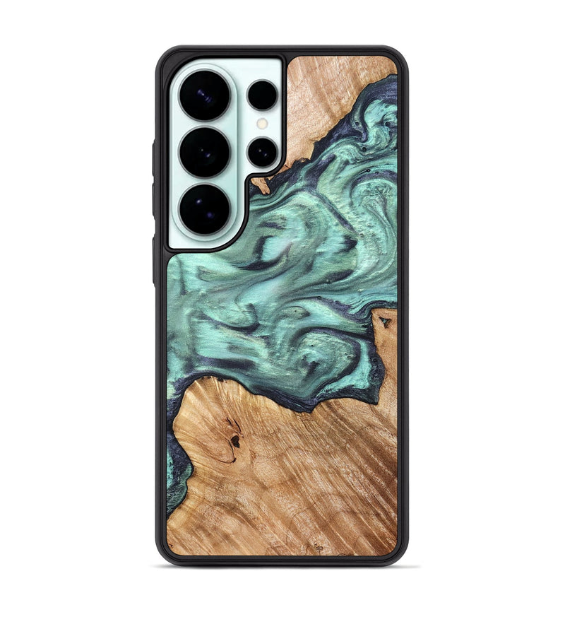 Galaxy S26 Ultra Wood Phone Case - Madelyn (Green, 825347)