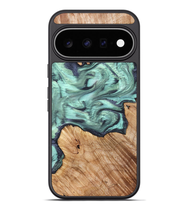 Pixel 11 Pro XL Wood Phone Case - Madelyn (Green, 825347)
