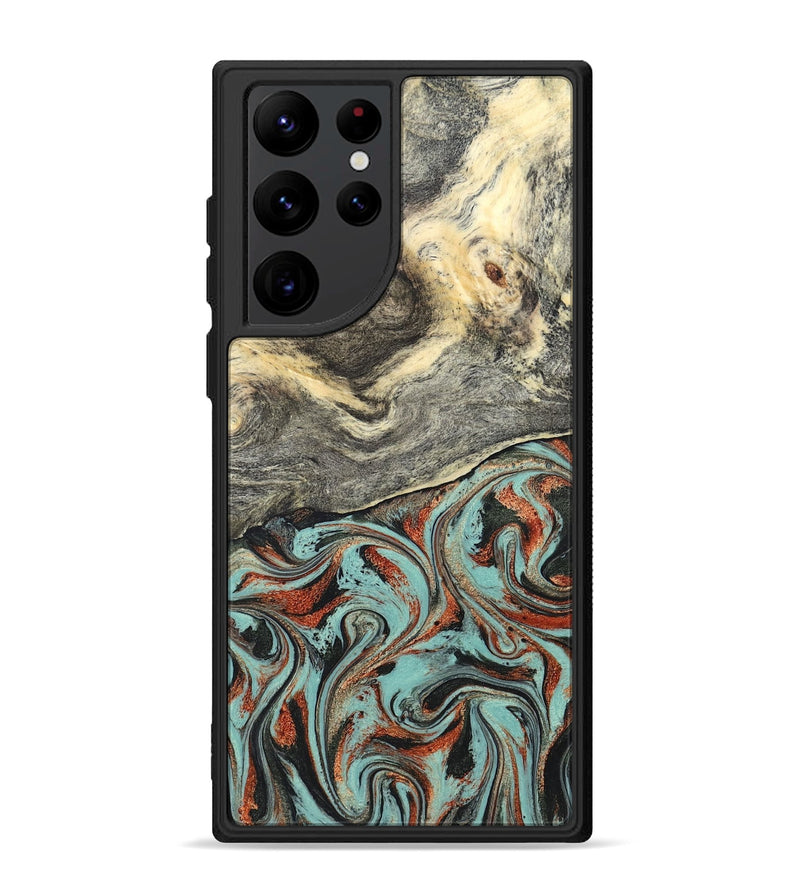 Galaxy S22 Ultra Wood Phone Case - Catina (Green, 825348)