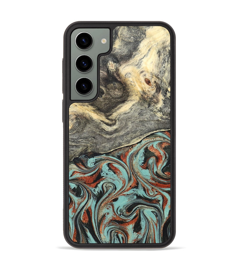 Galaxy S23 Plus Wood Phone Case - Catina (Green, 825348)