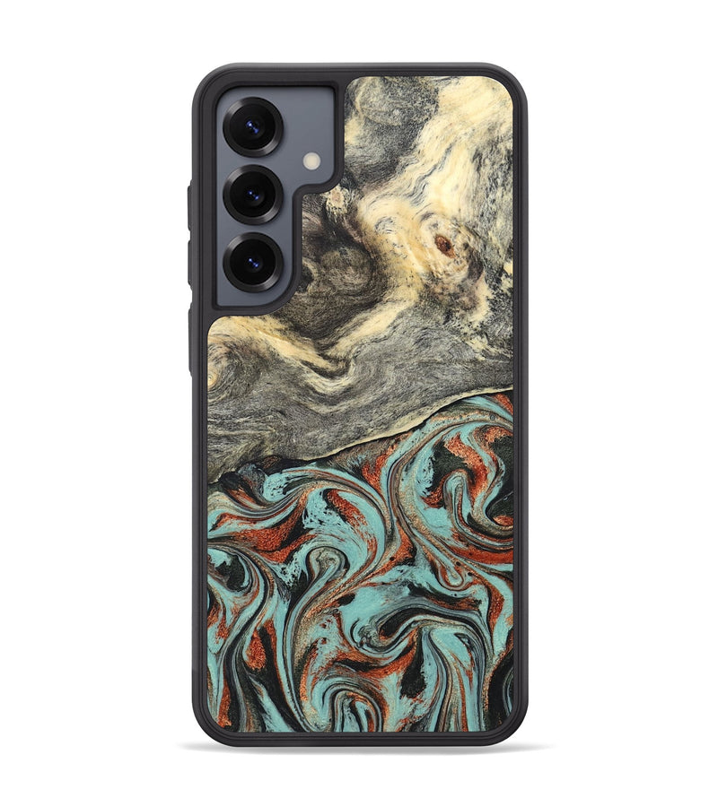 Galaxy S25 Plus Wood Phone Case - Catina (Green, 825348)