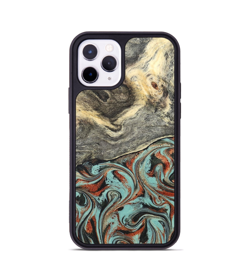 iPhone 11 Pro Wood Phone Case - Catina (Green, 825348)
