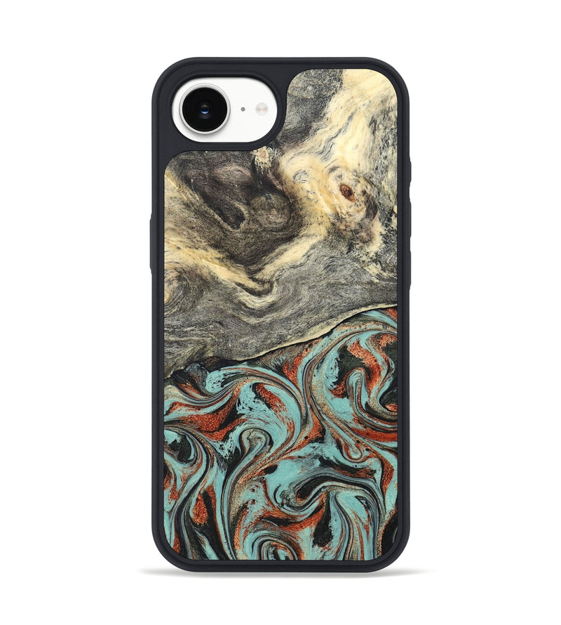iPhone 16e Wood Phone Case - Catina (Green, 825348)