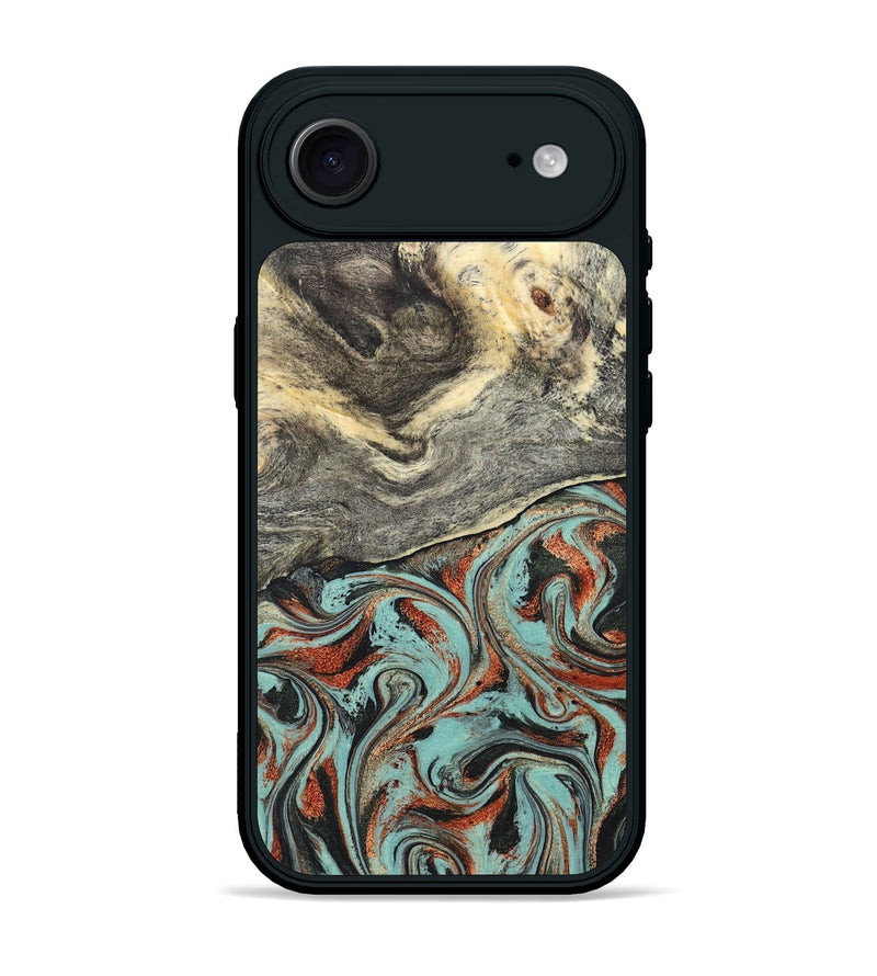 iPhone 17 Air Wood Phone Case - Catina (Green, 825348)