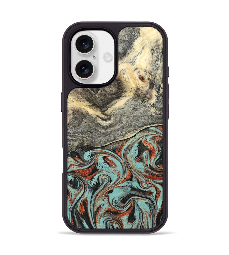 iPhone 17 Wood Phone Case - Catina (Green, 825348)