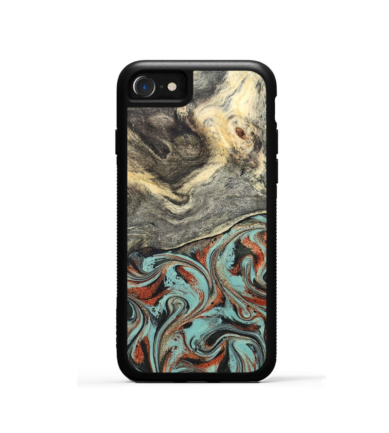 iPhone SE Wood Phone Case - Catina (Green, 825348)