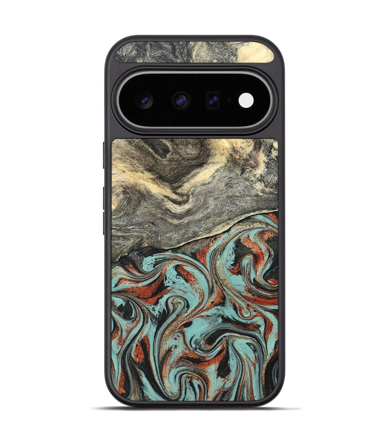 Pixel 11 Pro Wood Phone Case - Catina (Green, 825348)
