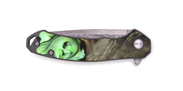 EDC Wood Pocket Knife - Emmie (Neon, 825349)