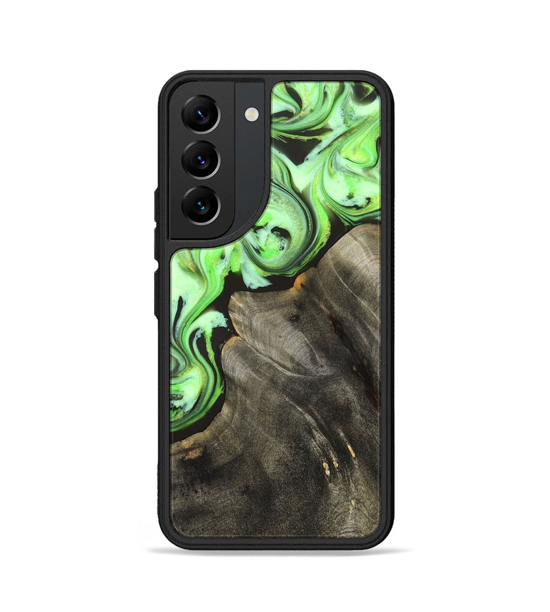Galaxy S22 Wood Phone Case - Emmie (Neon, 825349)