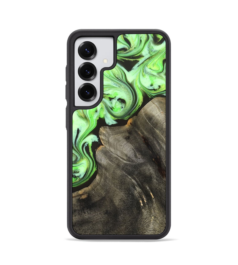 Galaxy S25 Wood Phone Case - Emmie (Neon, 825349)