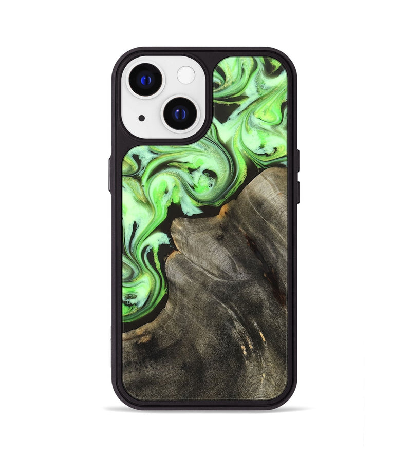 iPhone 13 Wood Phone Case - Emmie (Neon, 825349)