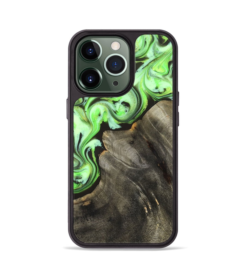 iPhone 13 Pro Wood Phone Case - Emmie (Neon, 825349)