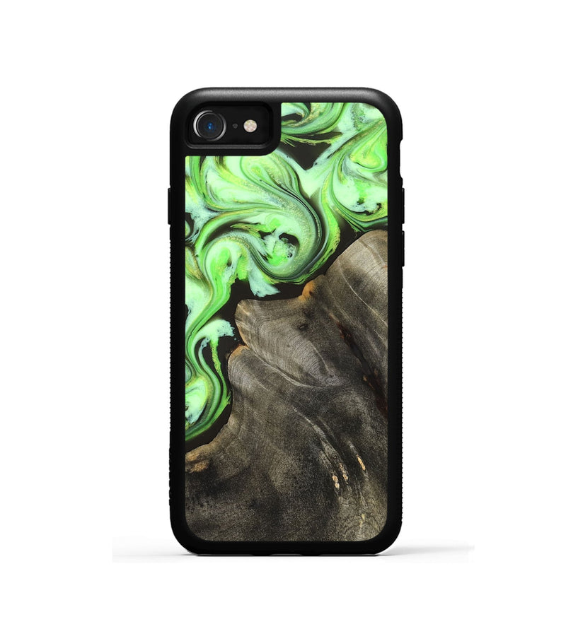 iPhone SE Wood Phone Case - Emmie (Neon, 825349)