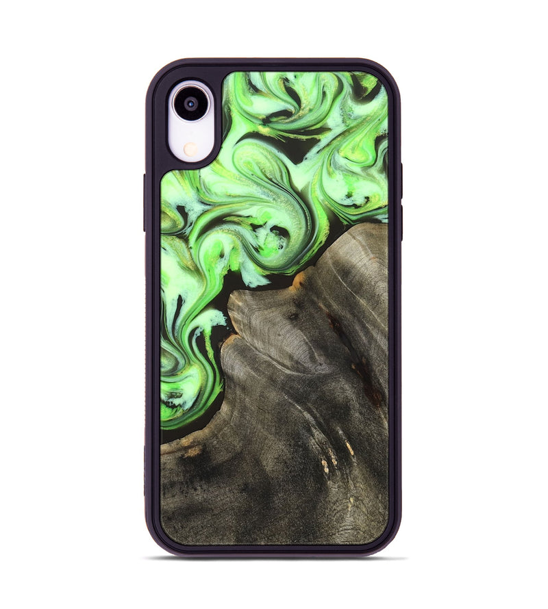 iPhone Xr Wood Phone Case - Emmie (Neon, 825349)