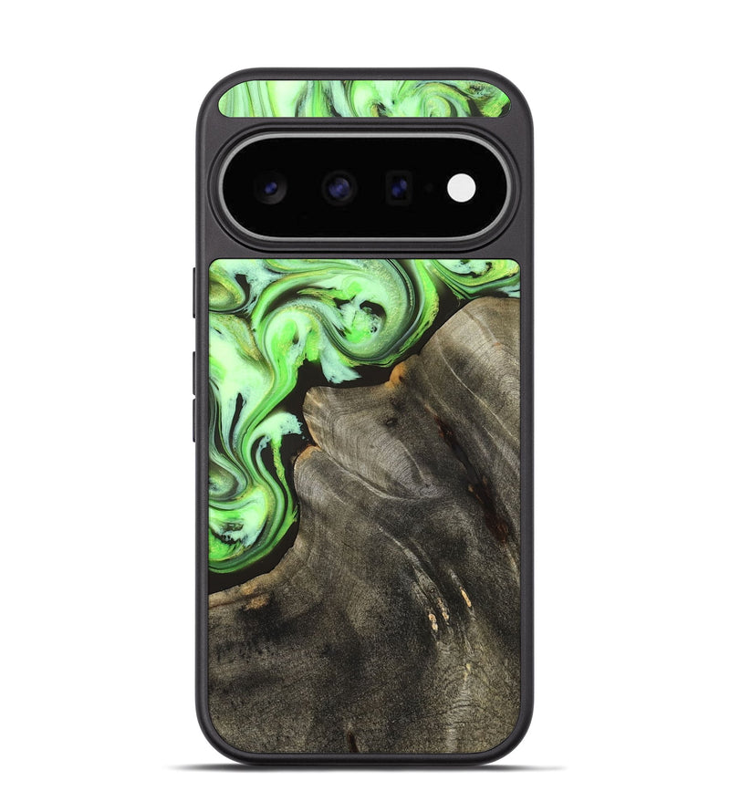 Pixel 11 Wood Phone Case - Emmie (Neon, 825349)