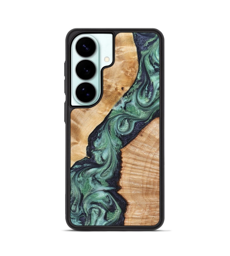 Galaxy S26 Wood Phone Case - Briella (Green, 825350)