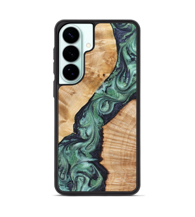 Galaxy S26 Plus Wood Phone Case - Briella (Green, 825350)