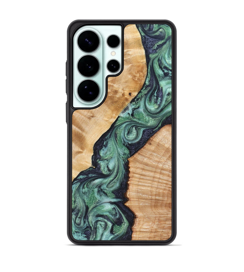 Galaxy S26 Ultra Wood Phone Case - Briella (Green, 825350)