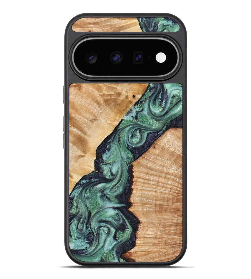 Pixel 11 Pro XL Wood Phone Case - Briella (Green, 825350)