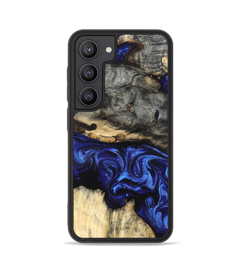 Galaxy S23 Wood Phone Case - Collins (Blue, 825352)